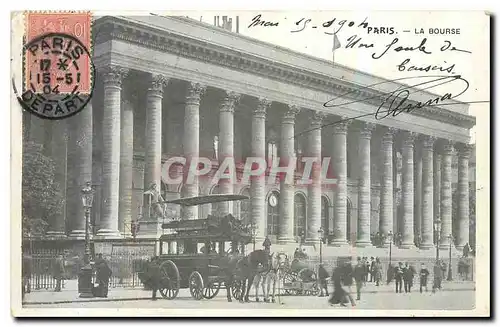 Cartes postales Paris La Bourse