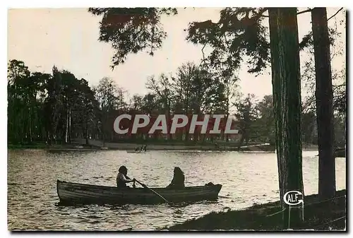 Cartes postales moderne Paris Promenade sur le Lac du Bois de Boulogne