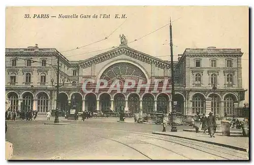 Ansichtskarte AK Paris Nouvelle Gare de l'Est