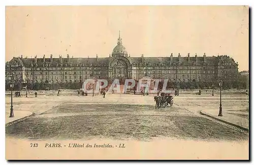 Cartes postales Paris l'Hotel des Invalides