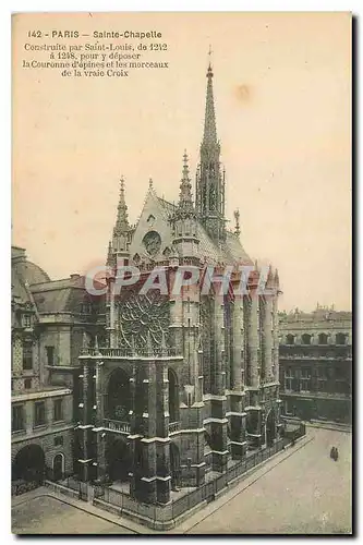 Cartes postales Paris Saine Chapelle