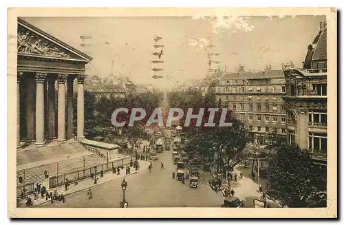 Ansichtskarte AK Les Petits Tableaux de Paris Le Boulevard de la Madeleine et la Madeleine