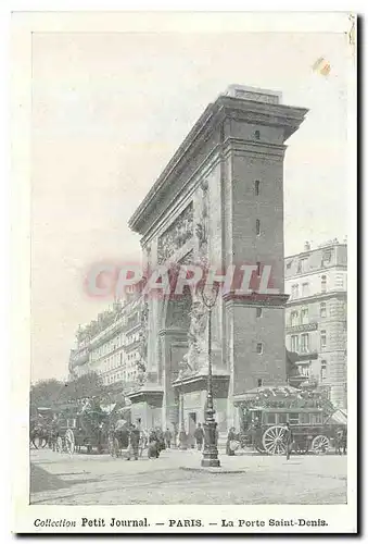 Ansichtskarte AK Petit Journal Paris La Porte Saint Denis