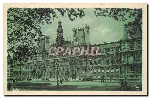 Cartes postales Les Jolis Coins de Paris Picturesque corners of Paris l'Hotel de Ville