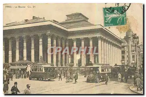 Cartes postales Paris La Bourse