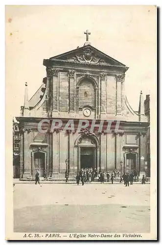 Cartes postales Paris l'Eglise Notre Dame des Victoires