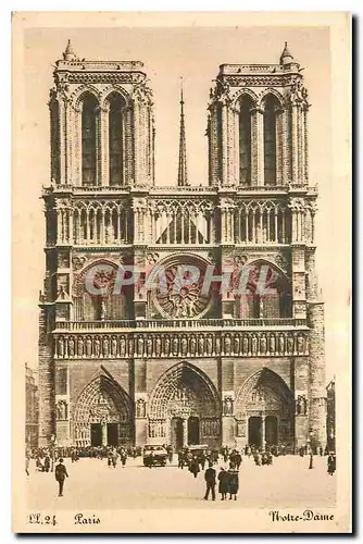 Cartes postales Paris Notre Dame