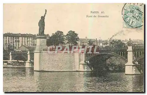 Cartes postales Paris Pont de Grenelle