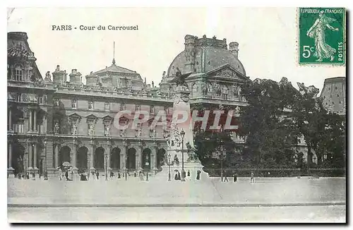 Ansichtskarte AK Paris Cour du Carrousel