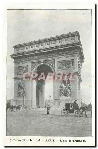 Cartes postales Paris l'Arc de Triomphe