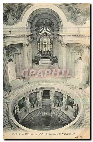 Cartes postales Paris Hotel des Invalides Le Tombeau de Napoleon I