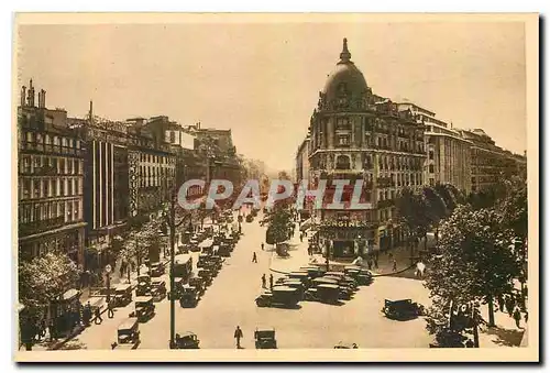 Cartes postales Paris Carrefour Richelieu Drouot Boulevards des Italiens et Haussmann