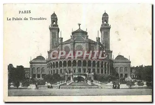 Ansichtskarte AK Paris Le Palais du Trocadero