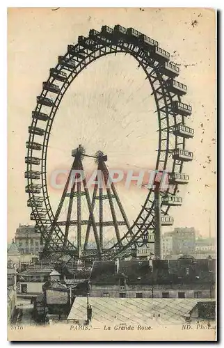 Cartes postales Paris La Grande Roue