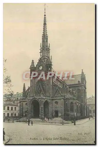 Ansichtskarte AK Paris l'Eglise Saint Bernard