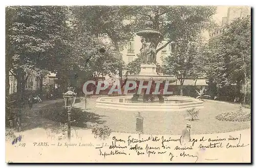 Cartes postales Paris Le Square Louvois