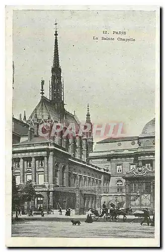 Cartes postales Paris La Saine Chapelle