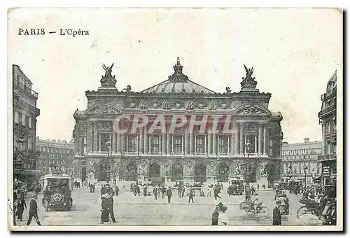 Cartes postales Paris l'Opera