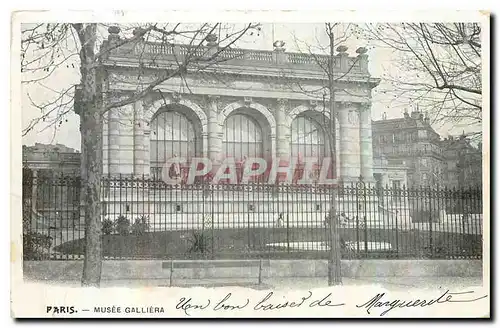 Cartes postales Paris Musee Galliera