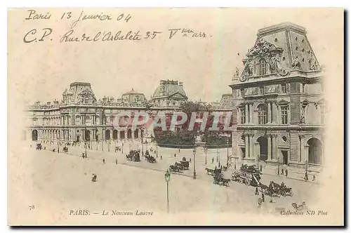 Cartes postales Paris le Nouveau Louvre