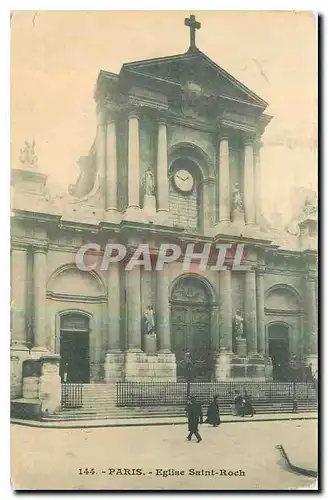 Cartes postales Paris Eglise Saint Roch