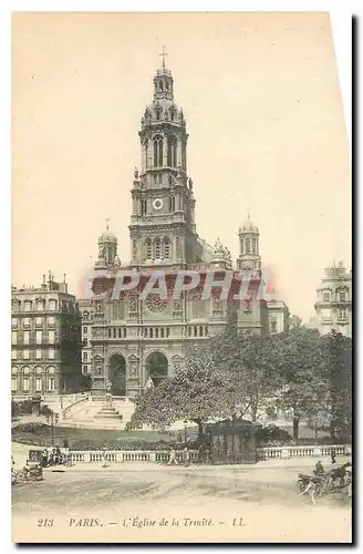 Cartes postales Paris l'Eglise de la Trinite