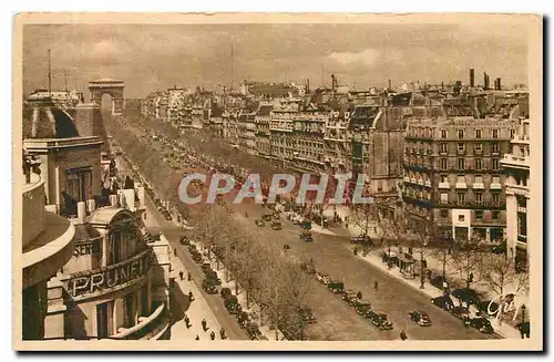 Ansichtskarte AK Paris et ses merveilles Avenue des Champs Elysees