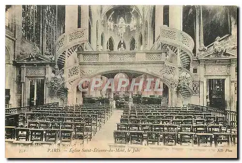Cartes postales Paris Eglise Saint Etienne du Mond le Jube