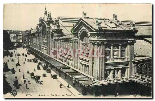 Cartes postales Paris La Gare du Nord