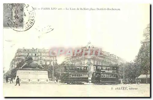 REPRO Paris Le Lion de Belfort place Denfert Rochereau