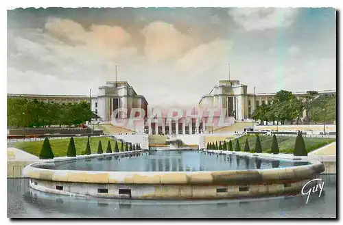 Ansichtskarte AK Paris et ses Merveilles Le Palais de Chaillot vu des Jardins