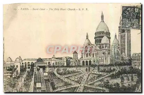 Cartes postales Paris Sacre Coeur