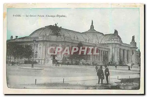 Ansichtskarte AK Paris Le Grand Palais Champs Elysees