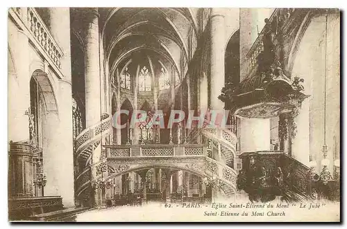 Ansichtskarte AK Paris Eglise Saint Etienne du Mont Le Jube