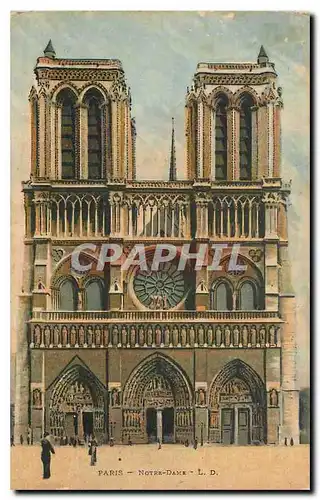 Cartes postales Paris Notre Dame