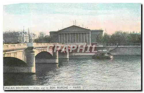 Ansichtskarte AK Palais Bourbon Paris