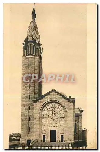 Ansichtskarte AK Paris Eglise des Etudiants Sacre Coeur Facade principale