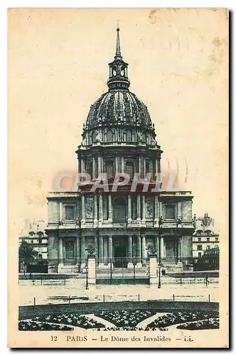 Ansichtskarte AK Paris le Dome des Invalides