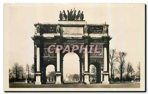 Ansichtskarte AK Paris et ses Merveilles Arc de Triomphe du Carrousel