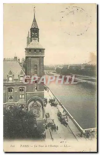 Cartes postales Paris la Tour de l'Horloge