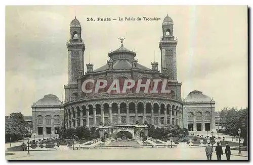 Ansichtskarte AK Paris le Palais du Trocadero