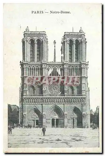 Cartes postales Paris Notre Dame