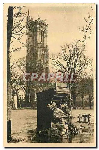 Ansichtskarte AK Paris en flanant la tour St Jacques