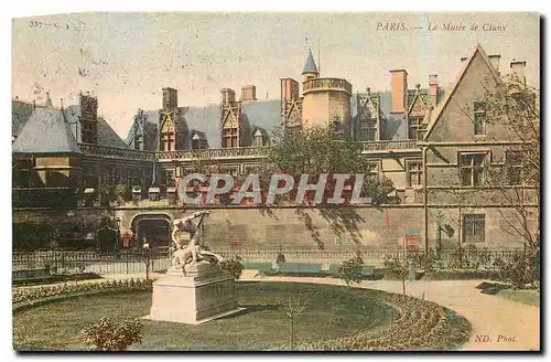 Cartes postales Paris le Musee de Cluny