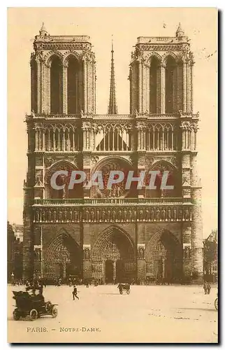 Cartes postales Paris Notre Dame