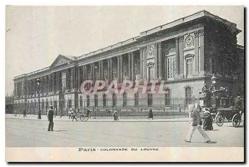 Ansichtskarte AK Paris Colonnade du Louvre