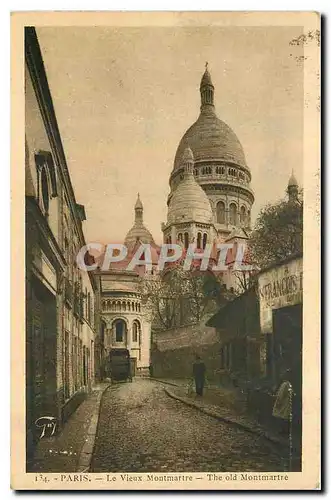 Cartes postales Paris le Vieux Montmartre