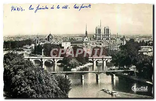 Ansichtskarte AK Paris la Pointe de la Cite et les Ponts