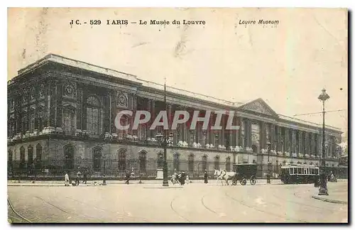 Cartes postales Paris le Musee du Louvre