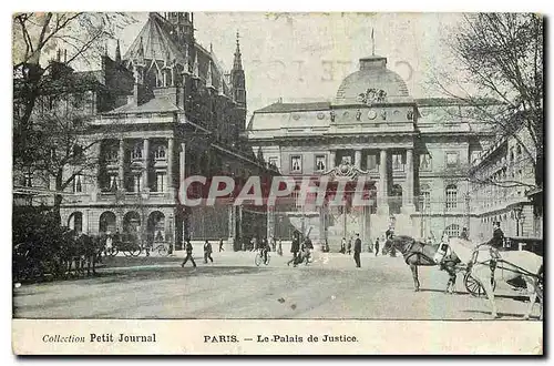 Ansichtskarte AK Collection Petit Journal Paris le Palais de Justice